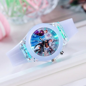 LED Sneeuwkoningin horloge voor modieuze meisjes