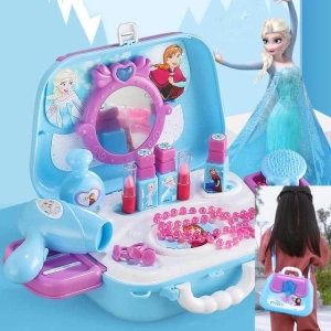 Snow Queen schoonheidsaccessoire kit voor meisjes compleet in een doos