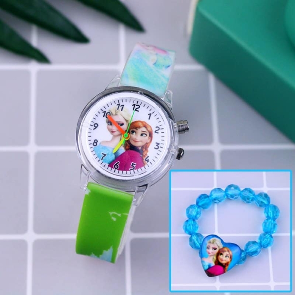 Frozen Horloge met armband voor meisjes 4902 gv7tdh