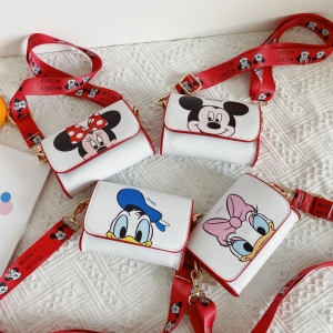 Schoudertas voor kinderen met modieuze Disney-figuren