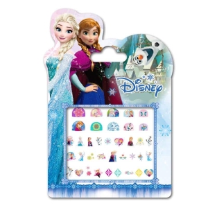 Snow Queen nagellakstickers voor meisjes, verschillende kleuren en designs
