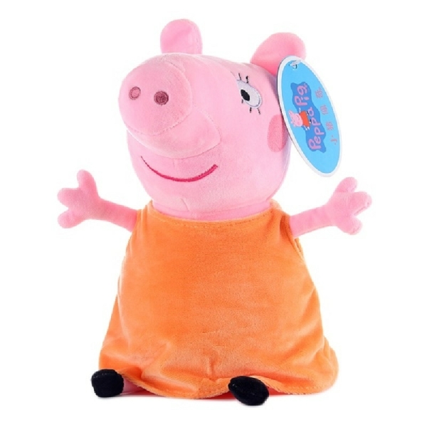George Meisjes Peppa Pig pluche met witte achtergrond