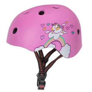 Roze eenhoorn fietshelm voor meisjes