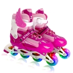 Rolschaatsen met kleine vleugels voor modieuze meisjes