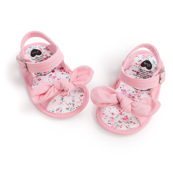 Open sandalen met strik voor babymeisjes 30022 qusbtm