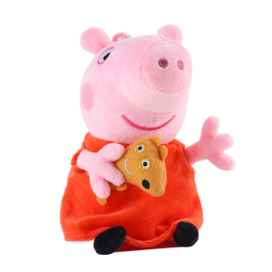 Pepa Pig pluche voor modieuze meisjes
