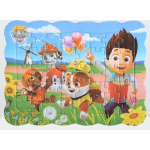 Educatieve Patrouille Puzzel voor meisjes