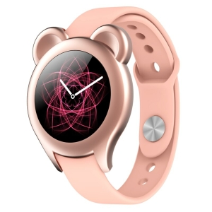 Modieus roze Mickey Mouse aangesloten horloge voor meisjes