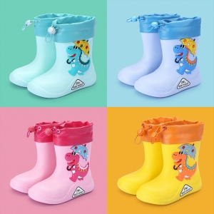 Rubberen antisliplaarzen voor kleine meisjes in verschillende kleuren