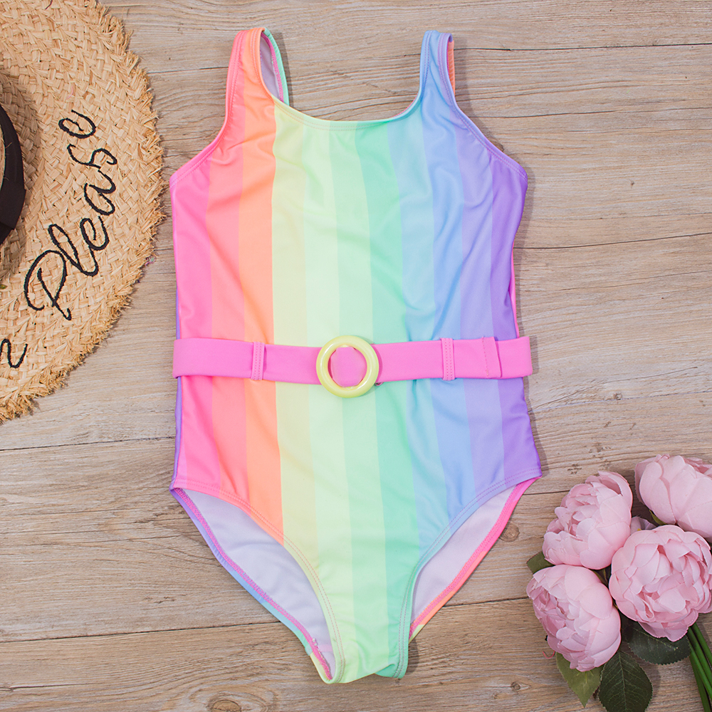 Speedo ECO Endurance sportbadpak Leaderback zwart/roze/geel Speedo ECO Endurance sportbadpak Leaderback zwart/roze/geel